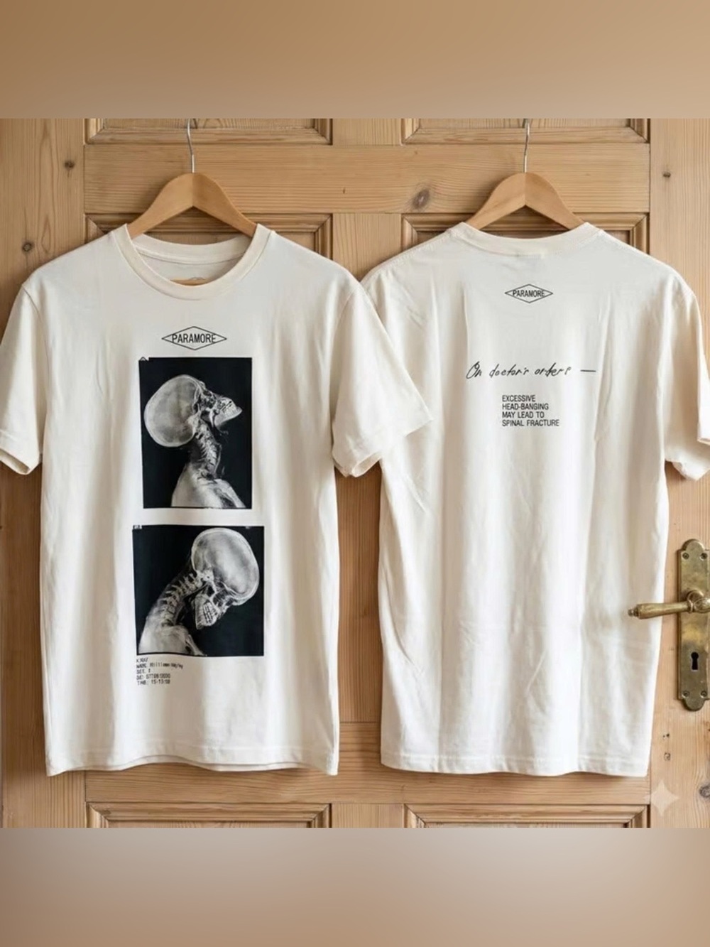Paramore Head-Banging X-Ray T-Shirt
